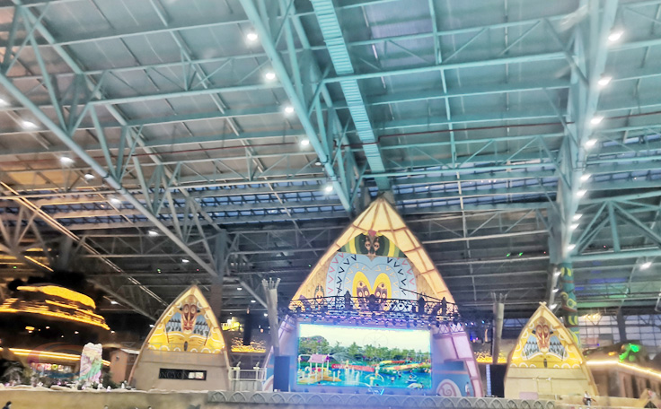 通用舞臺(tái)廣州某水世界項(xiàng)目，涉及舞臺(tái)燈光、音響及吊桿系統(tǒng)全面竣工，打造沉浸式演藝新標(biāo)桿